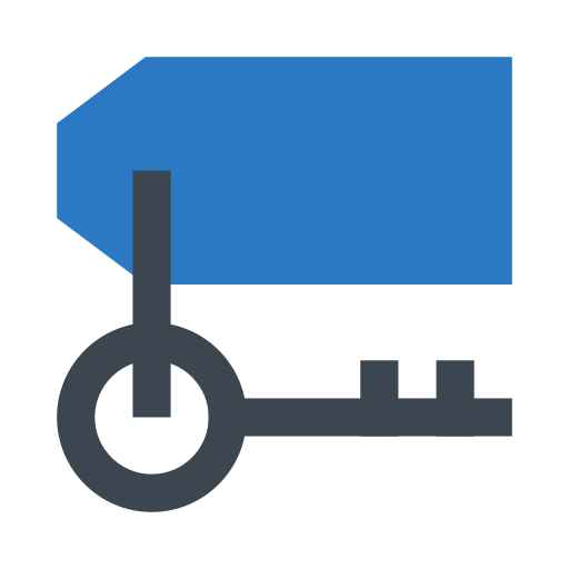 Ключевой тег Generic Blue иконка