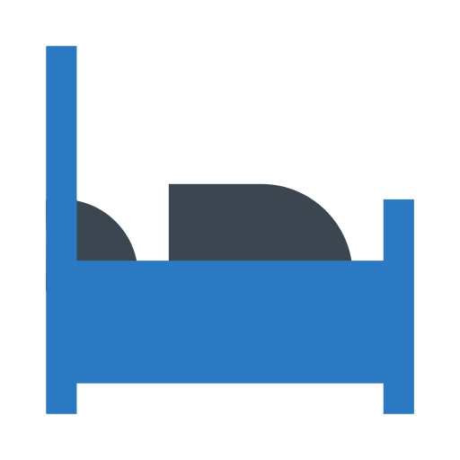 ベッド Generic Blue icon