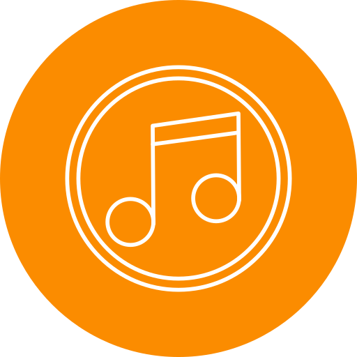 musiknote Generic Circular icon