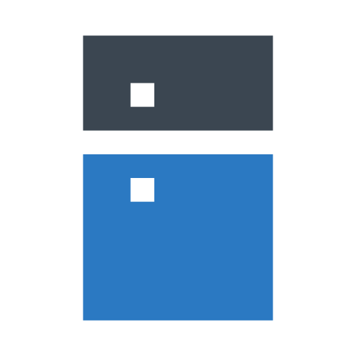 冷凍庫 Generic Blue icon