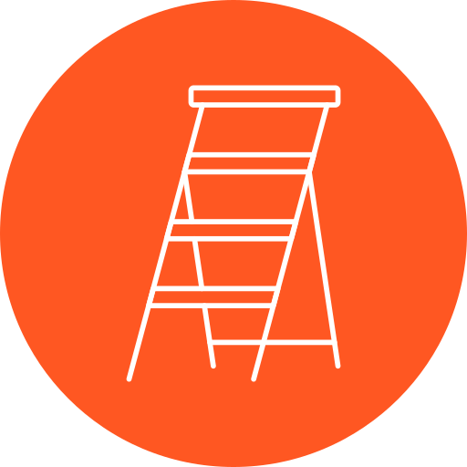 stap ladder Generic Circular icoon