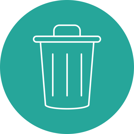 Garbage Generic Circular icon