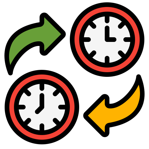 Time changes Generic Outline Color icon