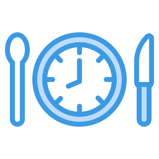 食事の時間 Generic Blue icon