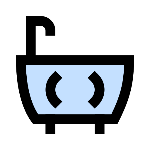 シャワー Vector Stall Lineal Color icon