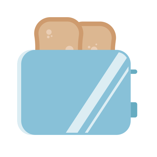 tosti apparaat Generic Flat icoon