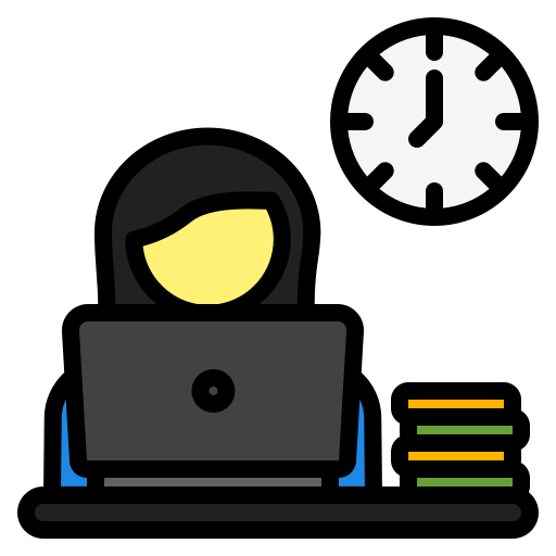 Working time Generic Outline Color icon