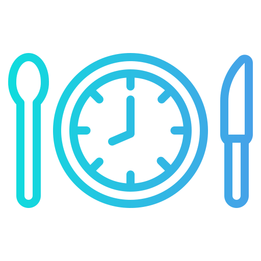 食事の時間 Generic Gradient icon