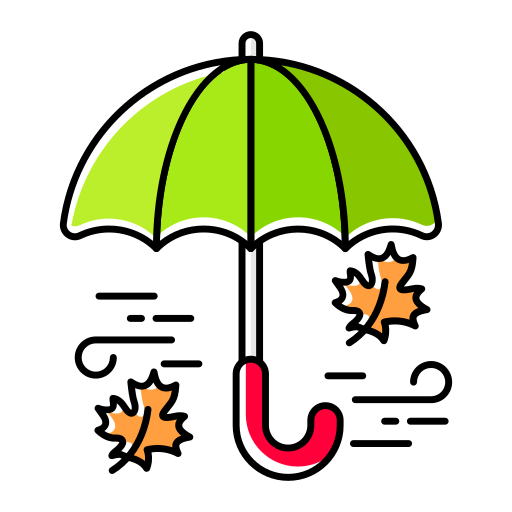 Umbrella Generic Color Omission icon