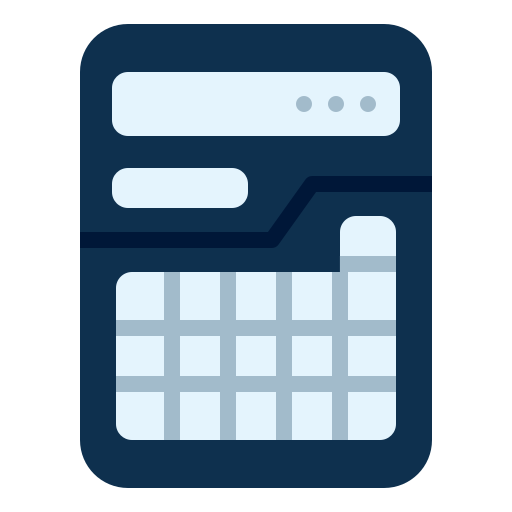 Calculator Generic Flat icon