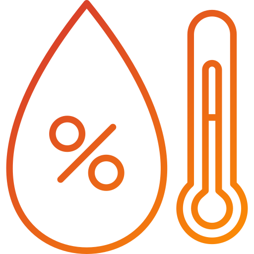 wilgotność Generic Gradient ikona