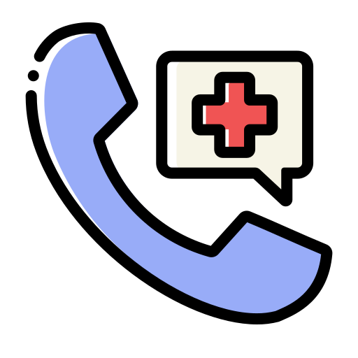 Emergency call Generic Color Omission icon