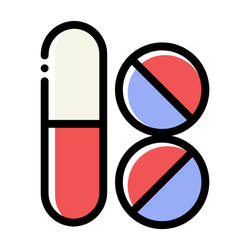 Drugs Generic Color Omission icon