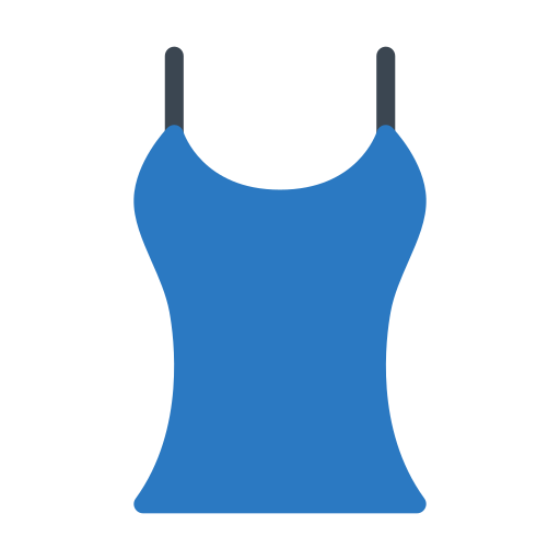 민소매 셔츠 Generic Blue icon
