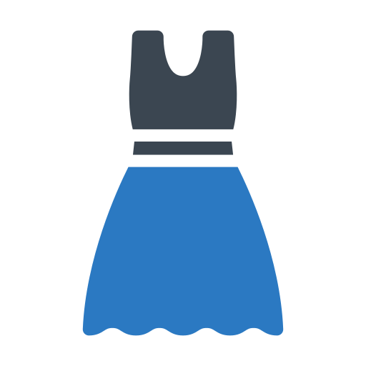 Dress Generic Blue icon