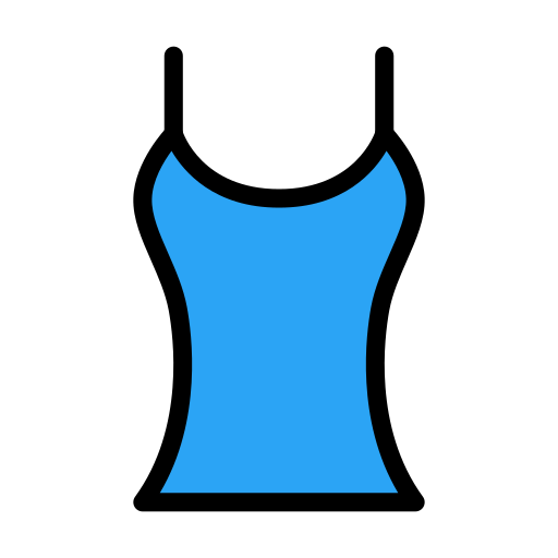 ノースリーブシャツ Vector Stall Lineal Color icon