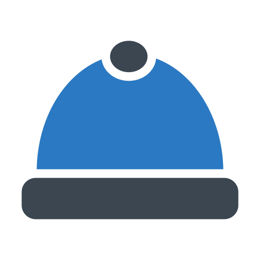 冬用の帽子 Generic Blue icon