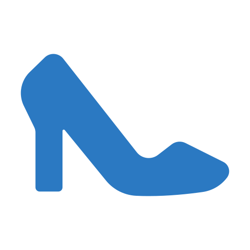 ハイヒール Generic Blue icon