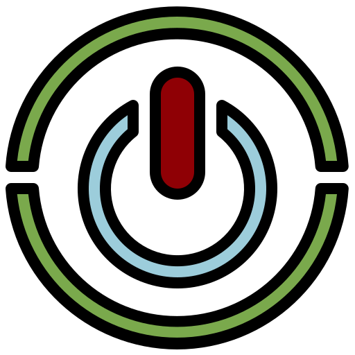 Power Generic Outline Color icon