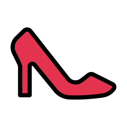 High heels Vector Stall Lineal Color icon