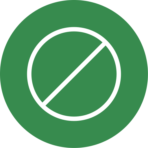 proibito Generic Circular icona