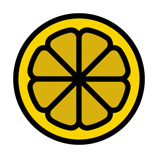 Lemon Vector Stall Lineal Color icon
