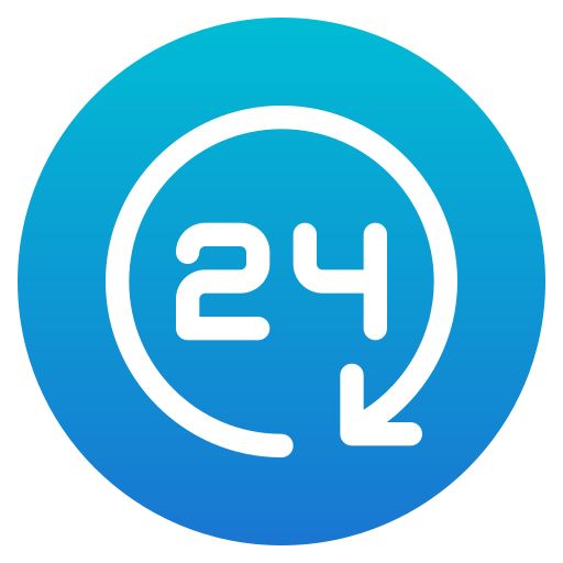 24時間 Generic Circular icon