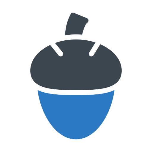 Nut Generic Blue icon