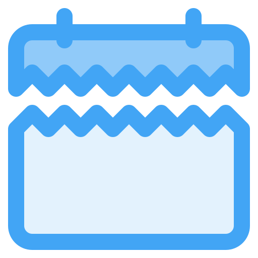 calendario Generic Blue icono
