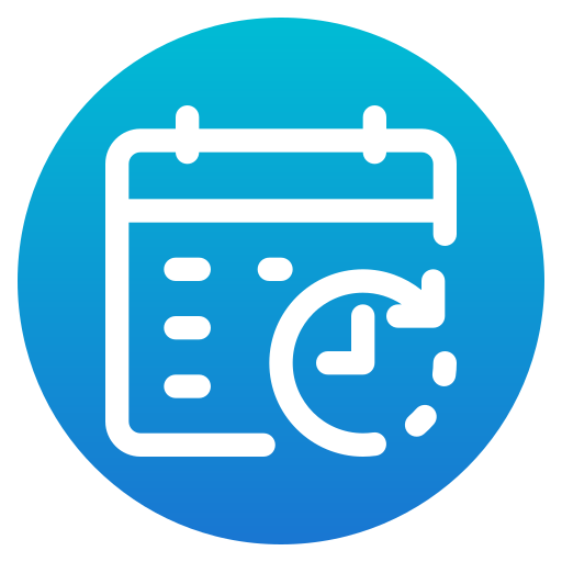 kalender Generic Circular icoon