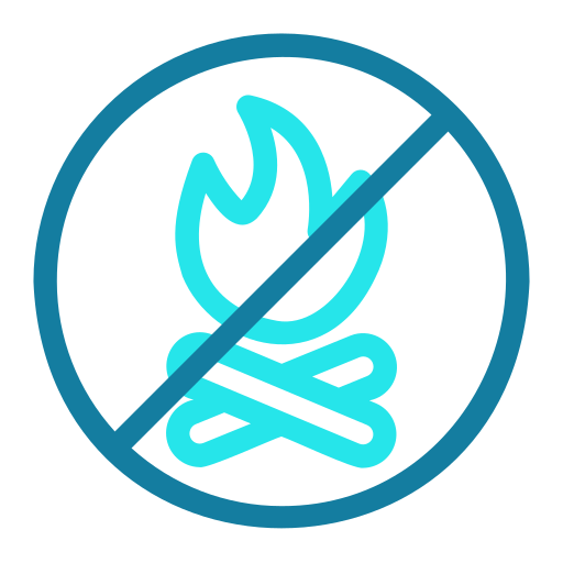 No fire Generic Outline Color icon