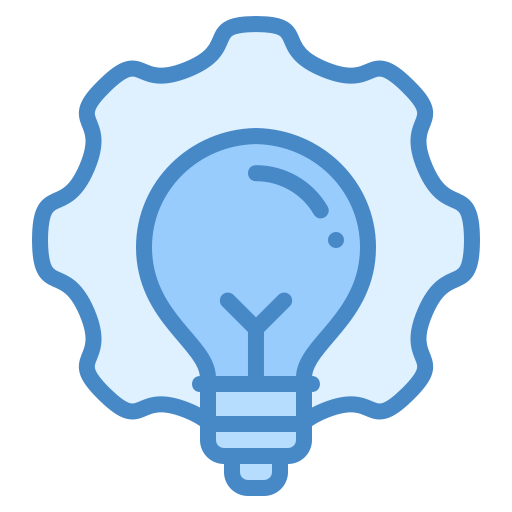 innovación Generic Blue icono