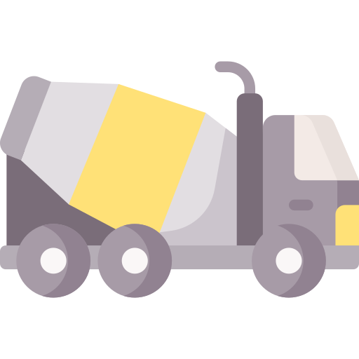 Cement truck Special Flat icon