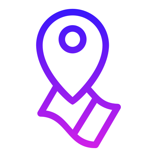 Map pointer Generic Gradient icon