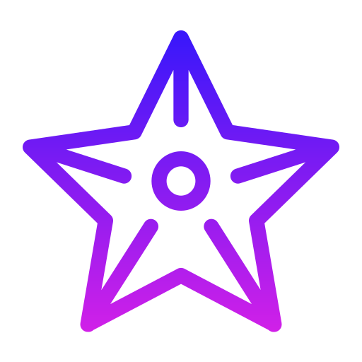 estrella de mar Generic Gradient icono