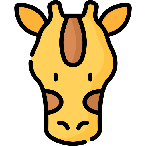 girafa Special Lineal color Ícone