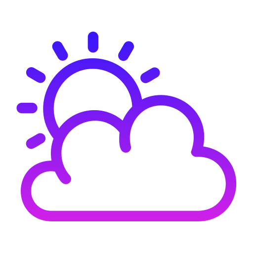 nube Generic Gradient icono