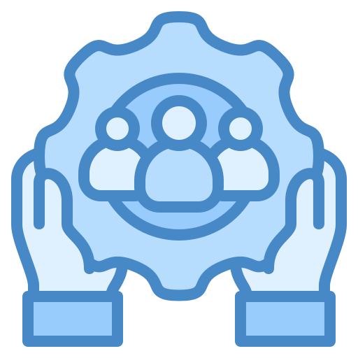 recursos humanos Generic Blue icono