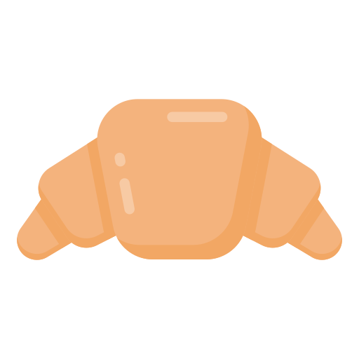 croissant Generic Flat icoon