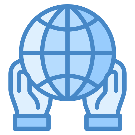 globale wirtschaft Generic Blue icon