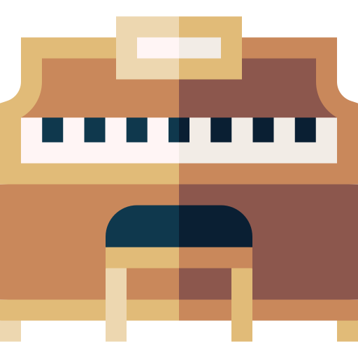 Piano Basic Straight Flat icon