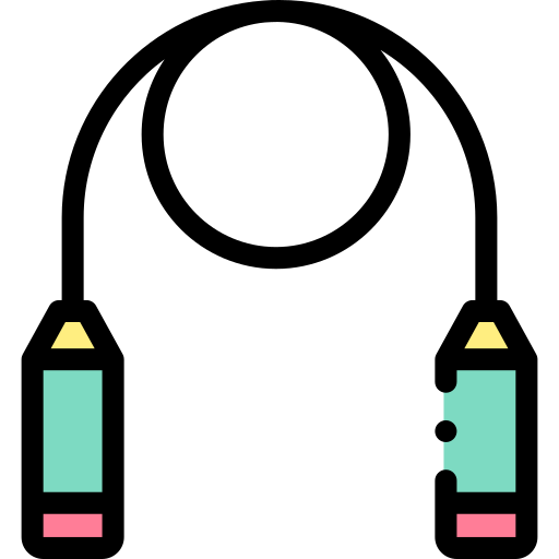 skakanka Detailed Rounded Lineal color ikona