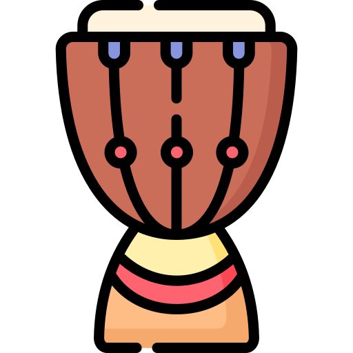 Djembe Special Lineal color icon
