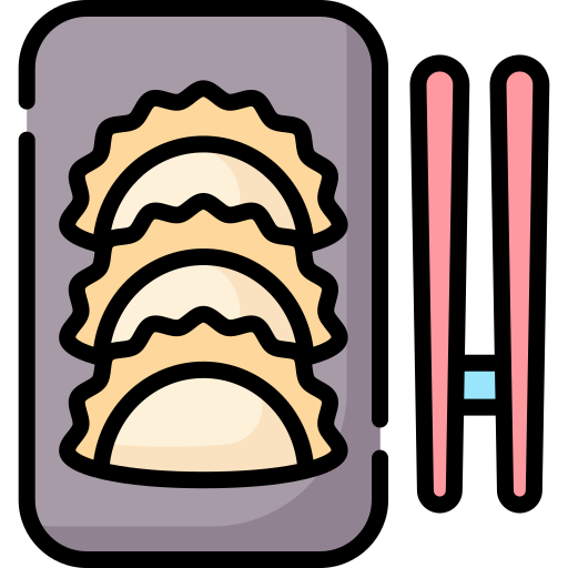 Gyoza Special Lineal color icon
