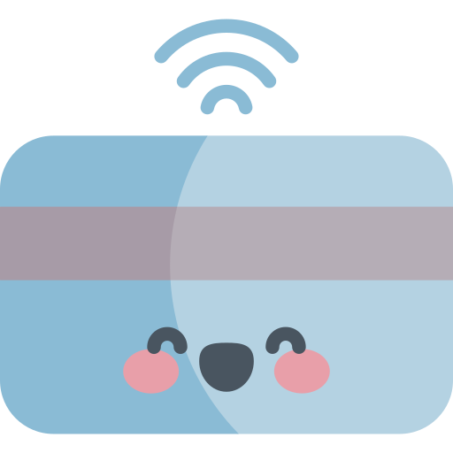 Card payment Kawaii Flat icon
