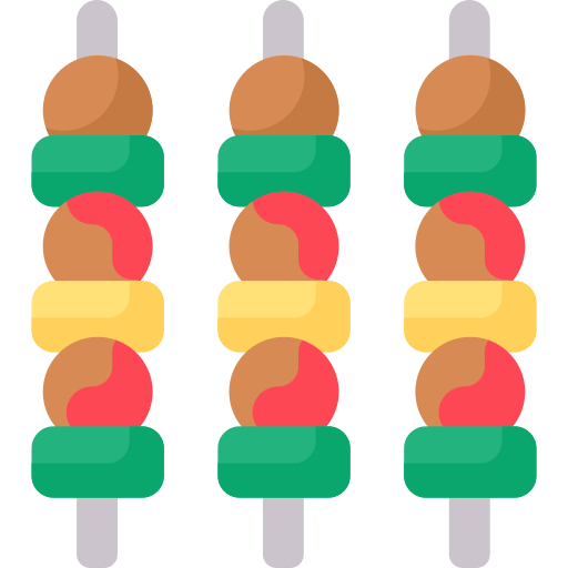Skewers Special Flat icon