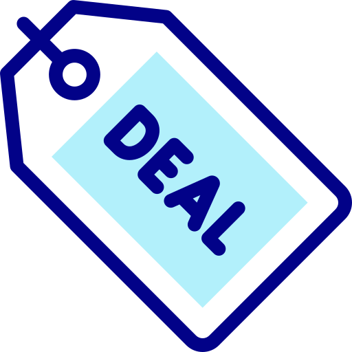 Deal Detailed Mixed Lineal color icon