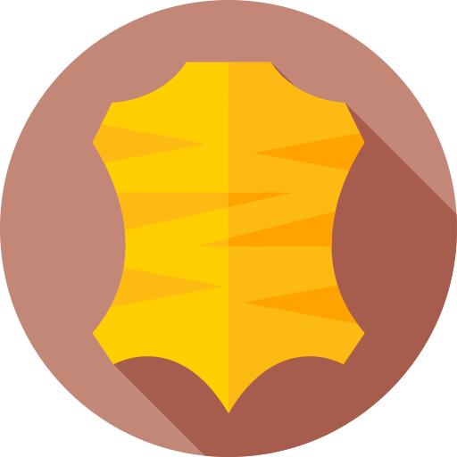 毛皮 Flat Circular Flat icon