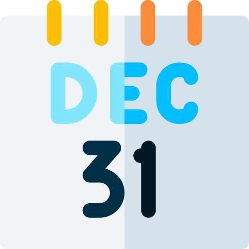 12月 Basic Rounded Flat icon