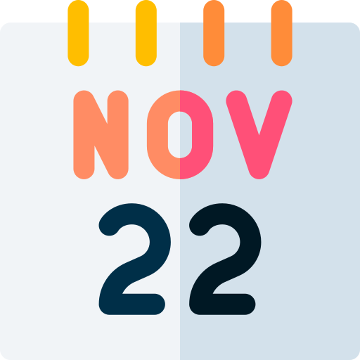 november Basic Rounded Flat icon